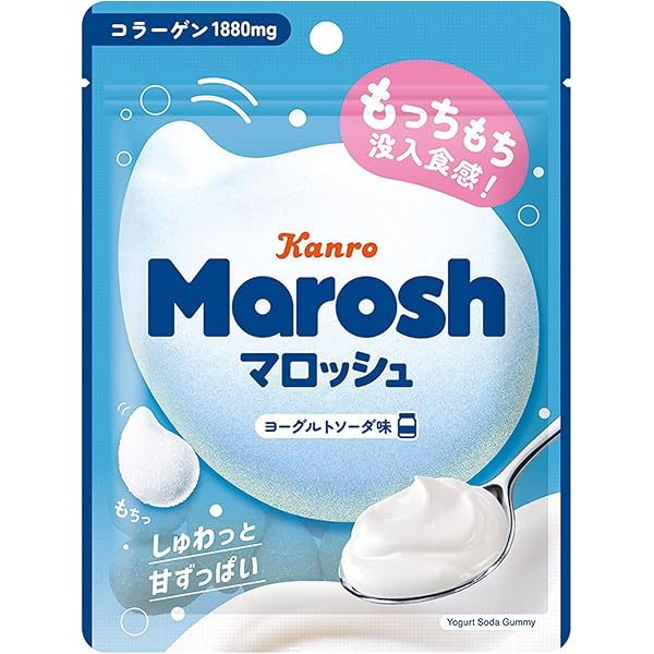 Amazon | カンロ マロッシュラムネ味 46g×6個 | カンロ | グミ 通販