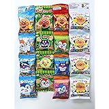 HKBH アンパンマン 4連お菓子パック 4種アソート ( おやさいせんべい、ぷくじゃが、キャラメルコーン、ふんわりコーン 各1セット ）詰め合わせセットB