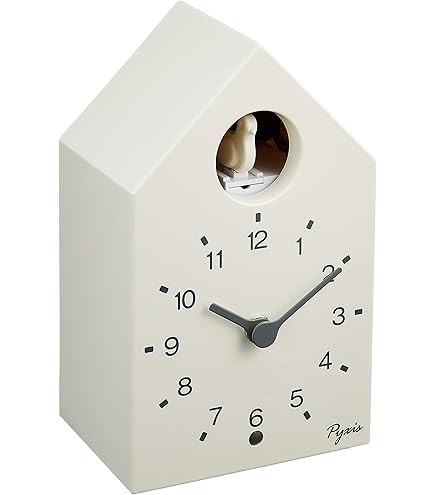 レムノス カッコー時計 鳩時計 NY16-12 WH Lemnos Birdhouse Clock バードハウス クロック - CASA - レムノス