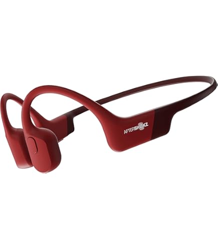 イヤホン AFTERSHOKZ AEROPEX Solar RED AS800 Amazon.com: AFTERSHOKZ Aeropex Open-Ear Wireless Bone