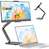 モバイルモニター 15.6インチ　卓上スタンド付きFHD モバイルディスプレイ Amazon.co.jp: モバイルモニター 15.6インチ UPERFECT モバイル