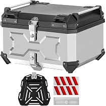 バイク用リヤボックス 45L Amazon | MOTOSTAR バイク用リアボックス 45L/58L 大容量 トップケース