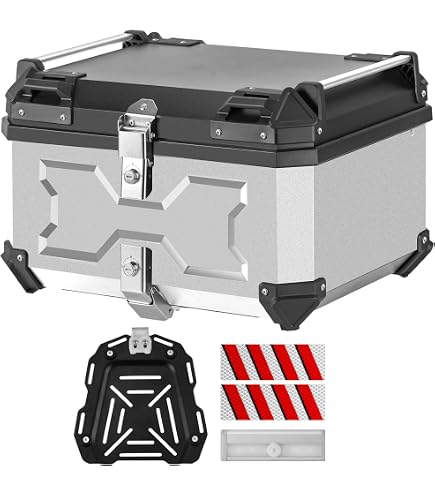 Amazon | SW-MOTECH TRAX ADV アルミトップケース 38 L Black ALK