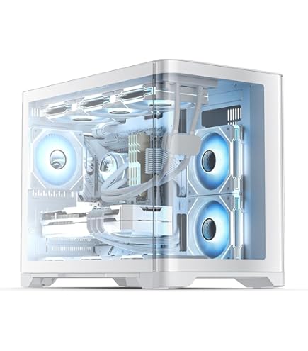 Amazon.co.jp: KEDIERS pcケース ミドルタワー, 6 PWM ARGB