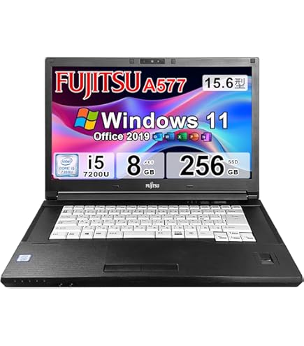 Amazon.co.jp: 【Office 2013付】 中古ノートパソコン 15.6型ワイド