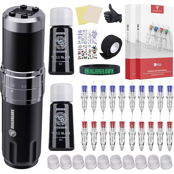 【タトゥーマシン2点セット】シャイアン-Cheyenne タトゥー用品 Amazon | 【1セット限定！特別セット】ドイツ製タトゥーマシン