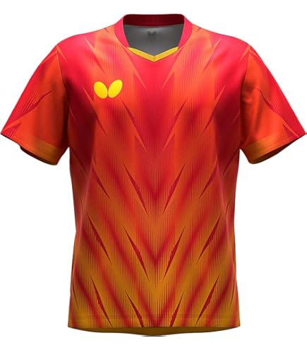 Amazon.co.jp: バタフライ(Butterfly) 男女兼用 卓球 ユニフォーム ファルサルト・シャツ 45120 ブルー(177) 3S  : ファッション 卓球 ユニフォーム バタフライ BUTTERFLY ネイサス・シャツ ブルー 日本卓球協会公認 JTTA公認 卓球ウェア バタフライ(Butterfly) 男女兼用 卓球 ユニフォーム ファルサルト・シャツ 45120