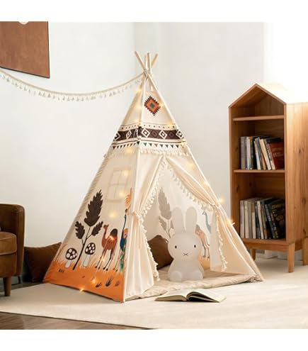 Peace Park PP2003 Small Teepee Tent Navy Waterproof : Amazon.com