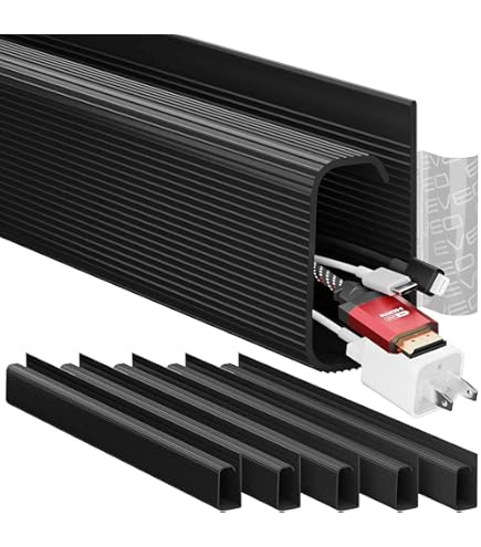 ZhiYo 99in (6X L16.5in) Server Rack Cable Management Raceway, H2.4in X W2in Cable - View #11
