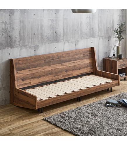 Amazon｜デイベッド フレームのみ パイプベッド シングルベッド ソファ