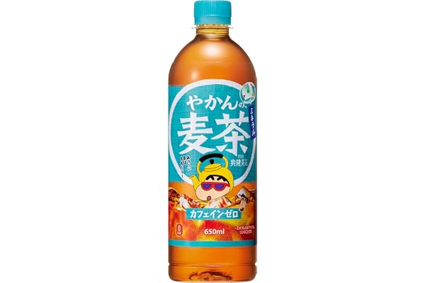 コカ・コーラ やかんの麦茶 from 爽健美茶 650mlPET×24本