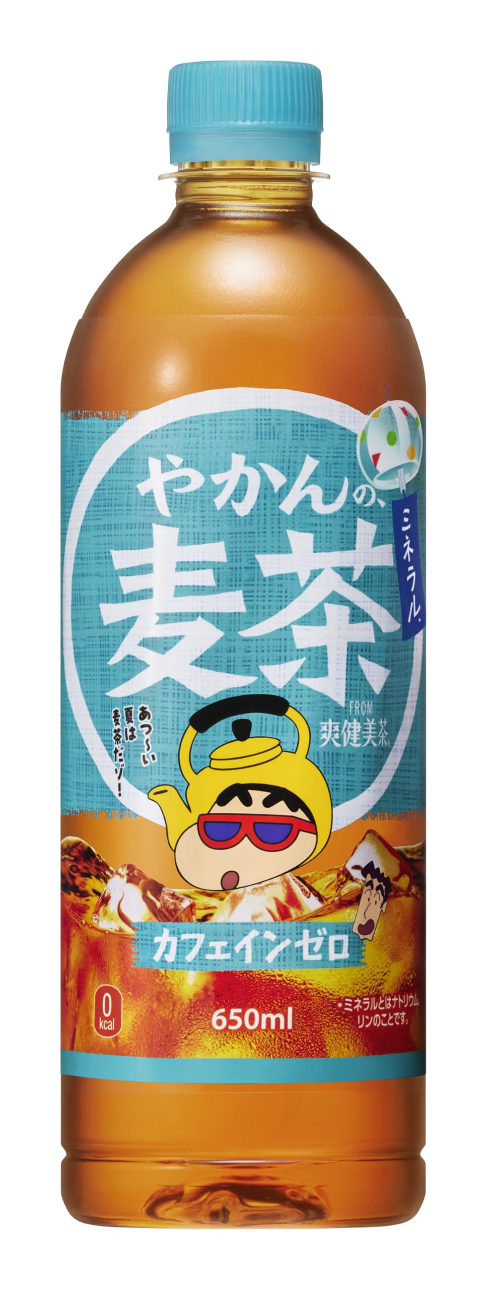 コカ・コーラ やかんの麦茶 from 爽健美茶 650mlPET×24本