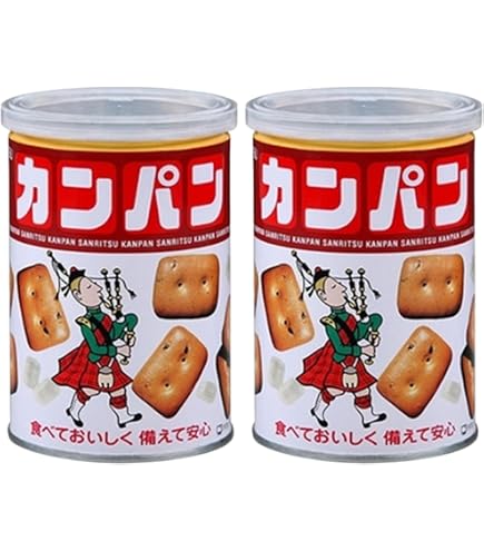 Amazon | 三立製菓 カンパン 缶入り (100g)×6缶入り 氷砂糖入り 保存缶