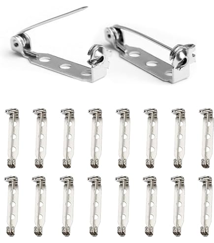 Amazon | [KKD] ブローチ ピン 100個 セット アクセサリー パーツ 手芸