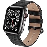 Litchi アップルウォッチ バンド レザー apple watch ベルト iwatch バンド 革 appleウォッチ 皮ベルト45mm 44mm 42mm 41mm 38mm 腕 時計バンド 本革 アップルうぉっち バンド アップルウォッチ 