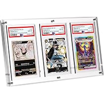 Amazon.co.jp: Yotakala PSA鑑定 ケース 3枚収納 アクリル ローダー