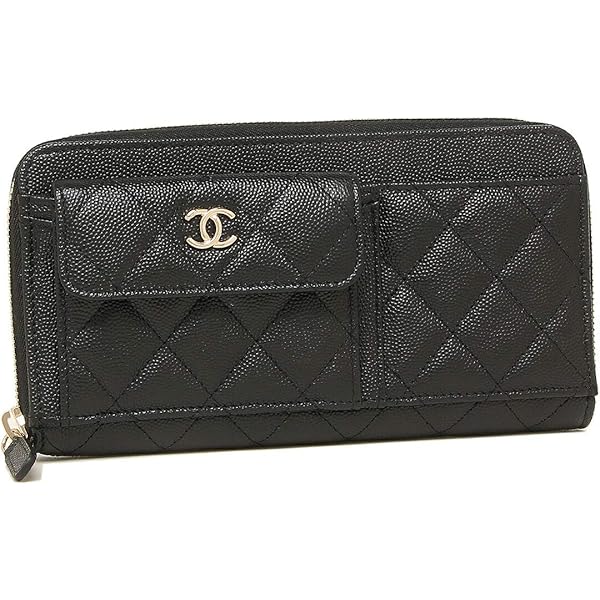 Amazon | [シャネル] 長財布 ラウンドファスナー ボーイシャネル