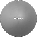 グロング GronG ピラティスボール エクササイズボール ヨガボール 25cm 空気入れストロー付き