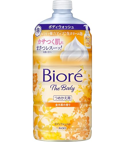 Amazon | 2022 ビオレu ザ ボディ 泡タイプ 金木犀の香り ポンプ 540ml