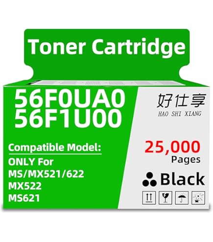 Amazon.co.jp: 56F3U00 56F3U0E 大容量トナーカートリッジ Lexmark
