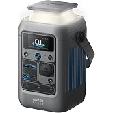 Anker ポータブル電源 288Wh Solix C300 DC 出力300W USB-C 7ポート AC非搭載 リン酸鉄 軽量 (ダークグレー) | キャンプ 防災 USB-A DCポート 合計最大出力 小型軽量 2.8Kg 満充電1.5時間 ス