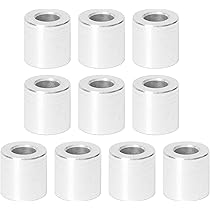 Amazon | アルミ スペーサー 10個 M5 内径5.2mm×外径8mm×長さ8mm ネジ