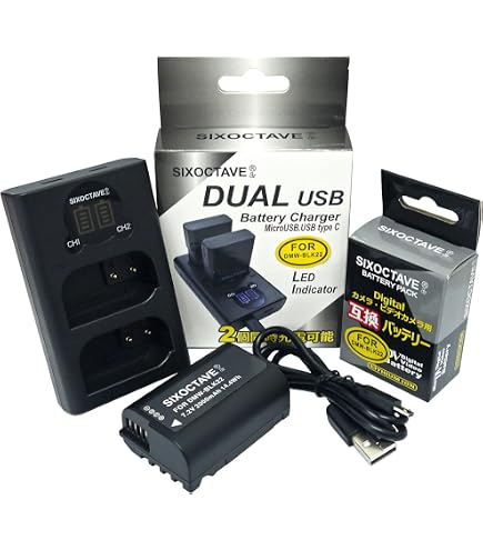 Amazon | PowerTrust USB Type-C DMW-BLK22 ダミーバッテリー