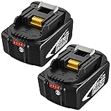 マキタ18v互換バッテリー 2個セット BL1860B 6.0Ah実容量 最大放電電流60A マキタ18v 電動工具用 A+級セル採用 全保護基板 PSE認証済 6億円製造物責任保険付 日本メーカー保証【純正品と見比ベても遜色のない品質】
