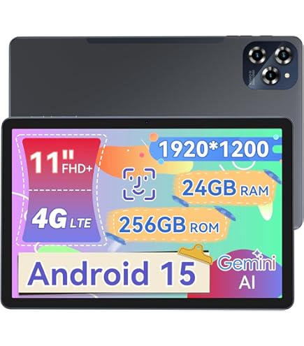 タブレット 11インチ Android 15 Wi-Fi 16GB+128GB Amazon.com : Tablet 11 inch Android 15 Tablet, 2025 Latest