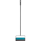 Bissell Easy Sweep Compact Carpet & Floor Sweeper, 2484A, Teal