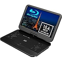 Amazon | 15.6インチ ポータブルブルーレイディスクプレーヤー