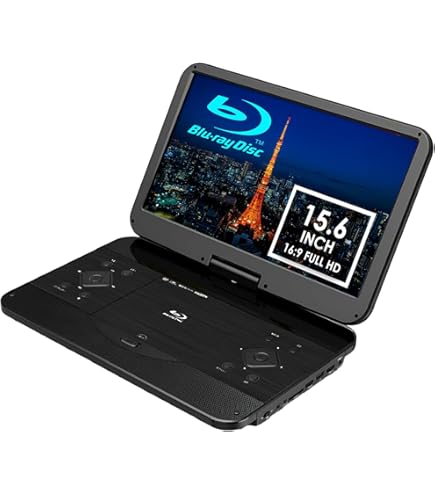 ASPILITY ポータブルBlu-rayプレーヤー BDP-901B Amazon | BDP-901B(9インチ液晶ポータブルブルーレイプレーヤー