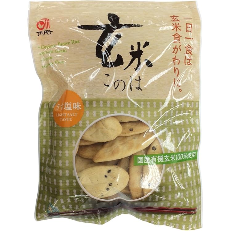 Amazon.co.jp: ムソー アリモト 新・玄米このは プレーン 80g×20袋