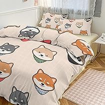 【新品】 高級羽毛布団　犬柄カバーセット　シングル 新品】 高級羽毛布団 犬柄カバーセット シングル 楽天市場】犬柄