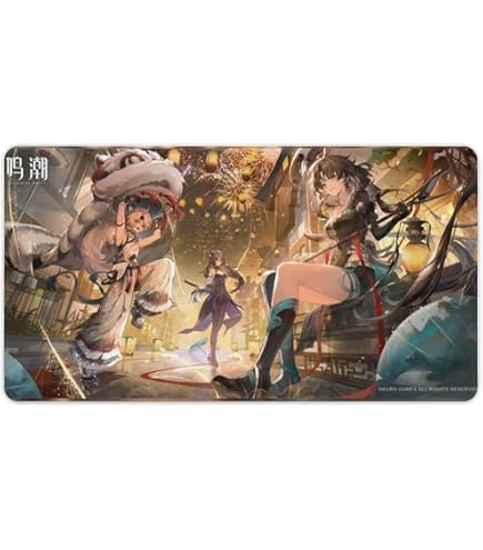 Amazon.co.jp: 鳴潮 マウスパッド 40cm*70cm ラバーマット デスク