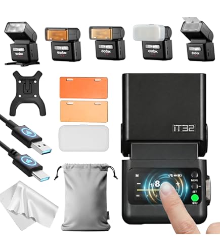 Amazon | 【日本語説明書付き】Godox iT32 カメラフラッシュ X5C