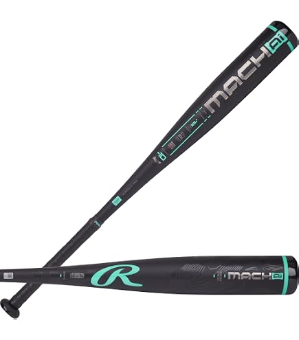 Amazon | Rawlings MACH AI 野球バット USSSA -5 2 3/4インチ バレル