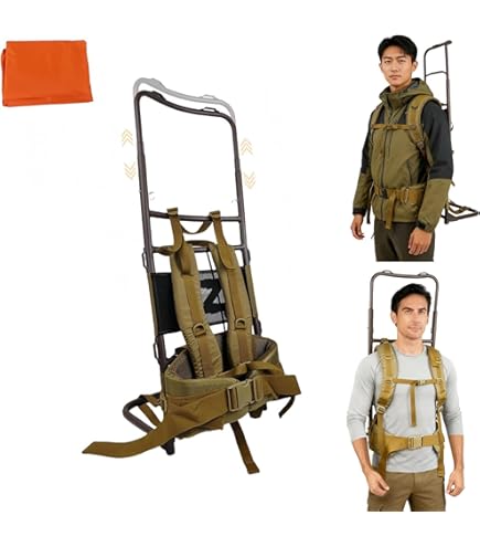 Amazon.co.jp: 折りたたみアルミ背負子DX : スポーツ＆アウトドア