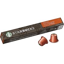 Starbucks By Nespresso Single Origin Colombia Coffee Pods 10 Capsules Amazon Com Au