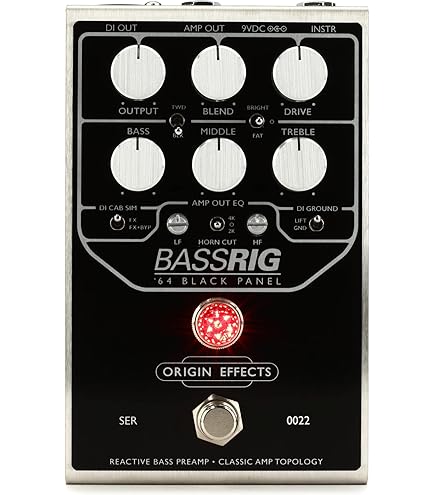 ORIGIN EFFECTS DCX BASS ベースエフェクター Amazon.com: Origin Effects DCX Bass Tone Shaper & Drive