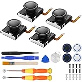 GuliKit Switch Joystick Replacement, Hall Effect Joystick, No Drift, Hall Joystick for Switch Joycon, Switch OLED & Switch Li