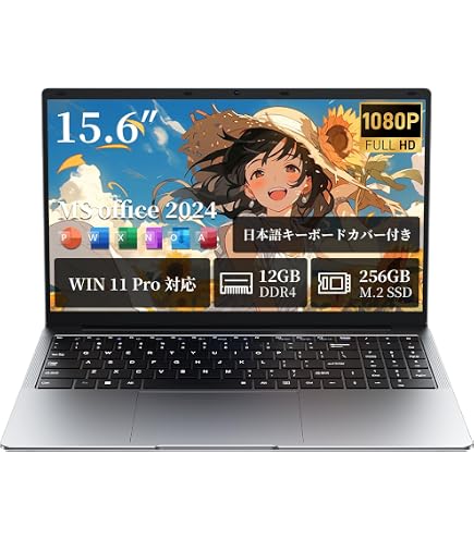 Amazon.co.jp: ノートパソコン Office搭載 Win11 Pro 15.6インチ