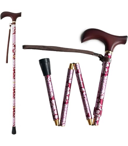 Amazon.co.jp: フジホーム ステッキ 桜ピンク 対応身長140~160cm