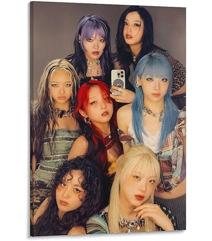 Amazon.co.jp: 歌手 HANA ハナ Debut Single Rose アルバムキャンバス