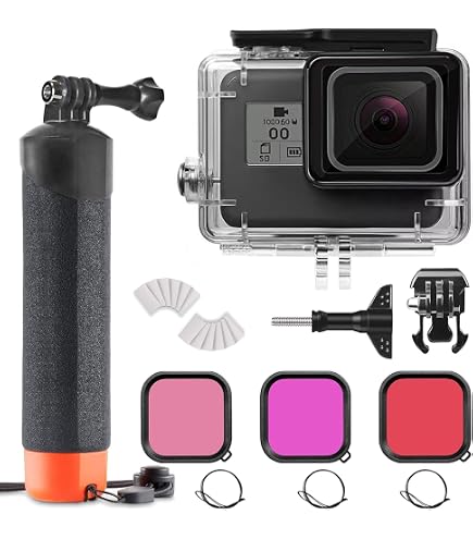 Amazon | YALLSAME 水中ドームポート GoPro Hero 13 12 11 10 9