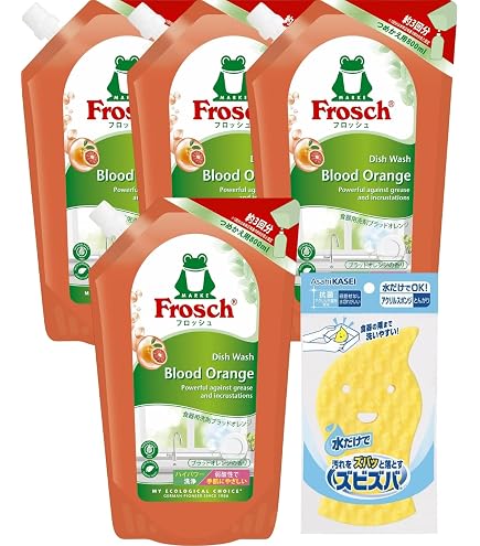 Amazon.co.jp: Frosch フロッシュ食器用洗剤 ブラッドオレンジ 800ml