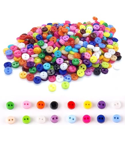 Riley Blake Cute Little Buttons Assorted 300Pkg-14