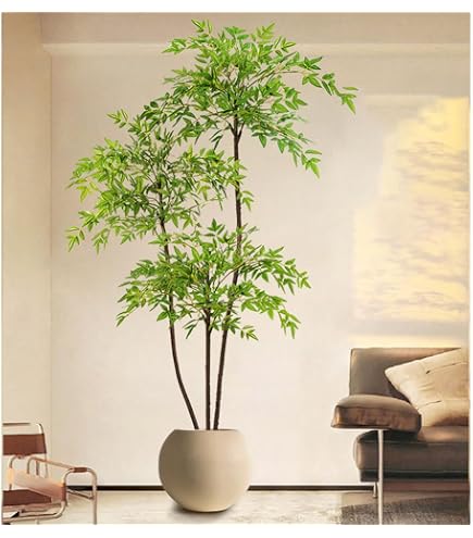 Amazon｜HGJH アレカヤシ フェイクグリーン 160cm 大きい 鉢付き 人工
