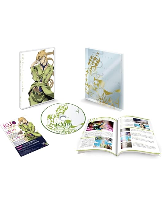 Amazon.co.jp: ジョジョの奇妙な冒険 黄金の風 Vol.3 (9~12話