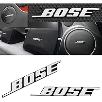Amazon | 日本車 輸入車用 BOSE 純正 日本製 シルバー&ブラック